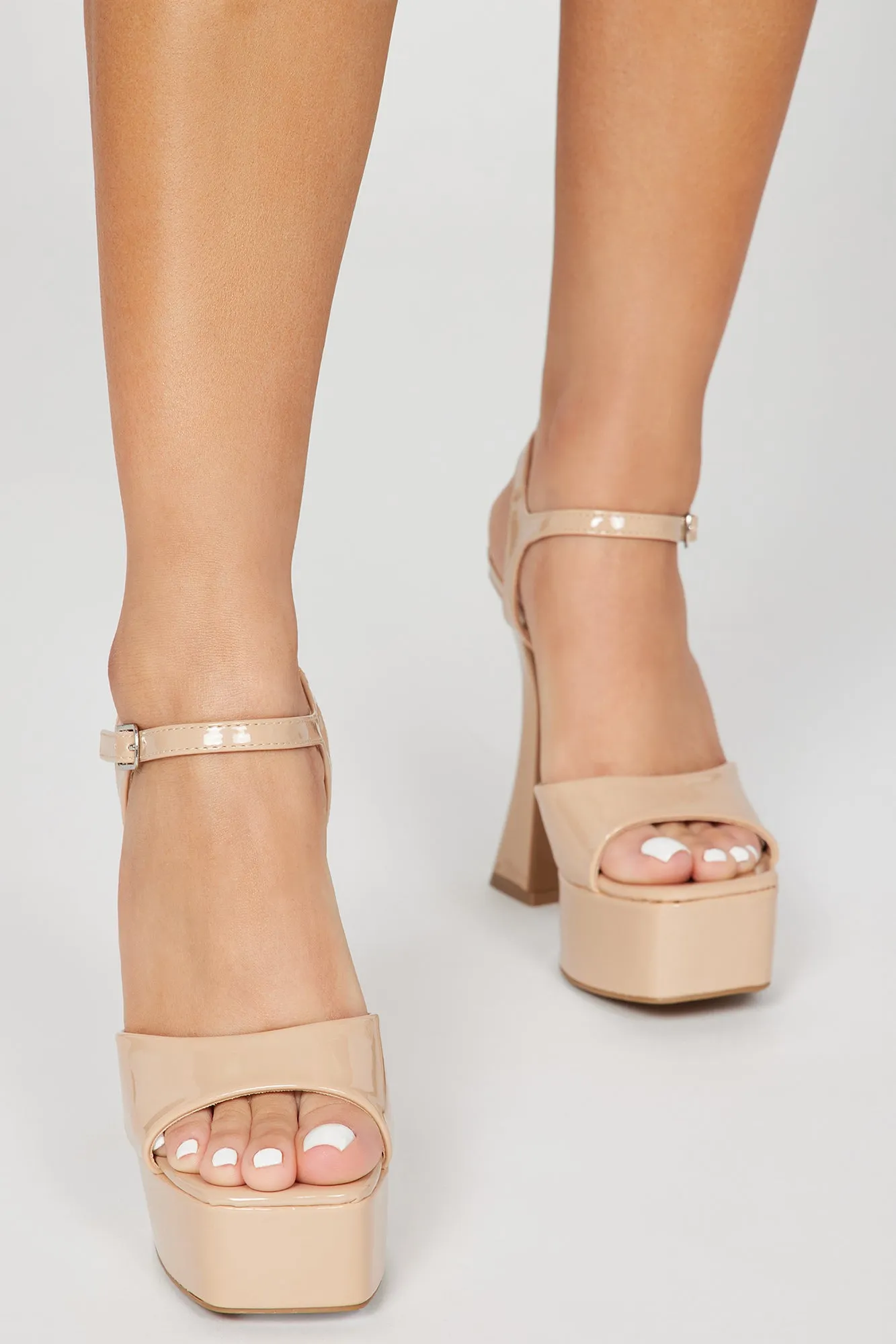 A Special Thing Heeled Sandals - Nude