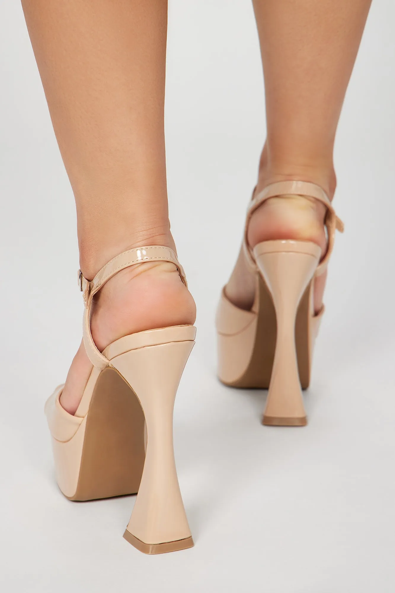 A Special Thing Heeled Sandals - Nude