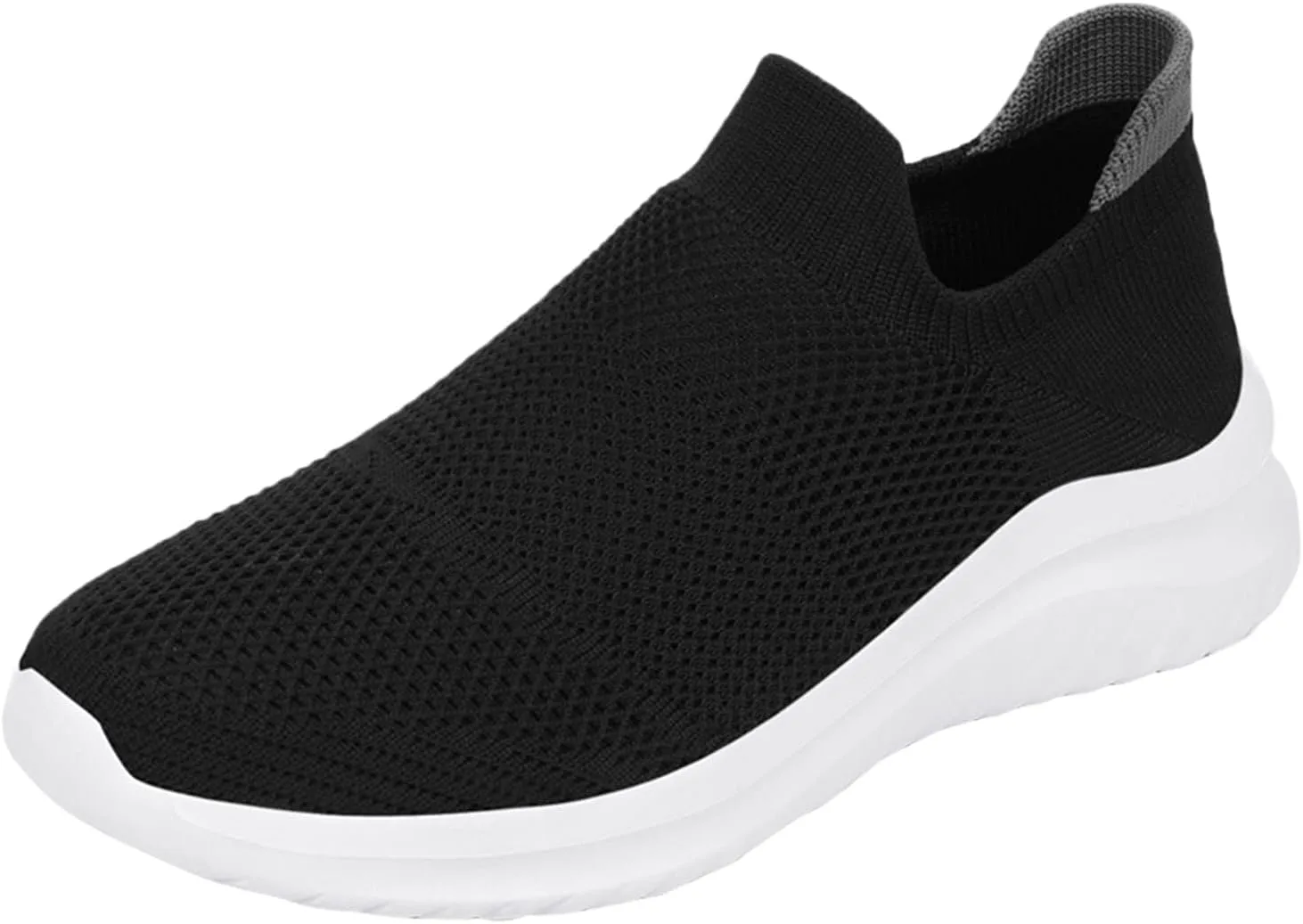 Athletic Shoes Women Slip On Running Shoes Non Slip Walking Shoes Lightweight Workout Shoes Breathable Fashion Sneakers