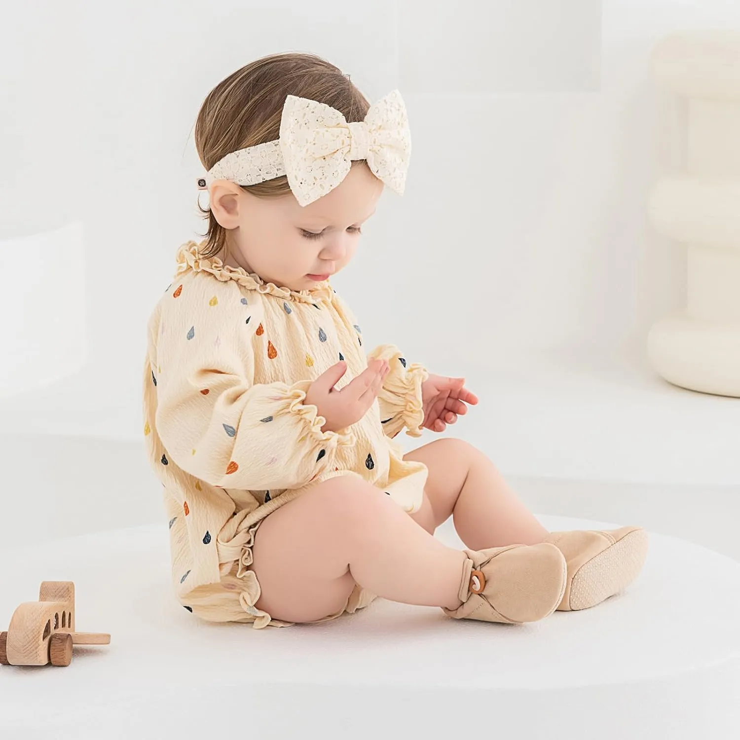 Baby Booties Newborn Infant Shoes Warm Cozy Soft Cotton Boots for Boy Girl