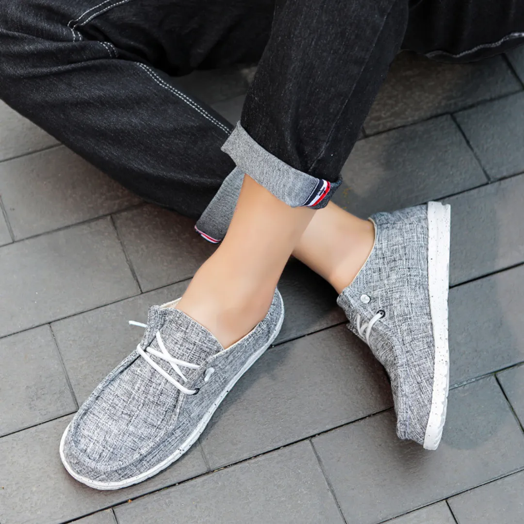 Canvas Loafer | Grey