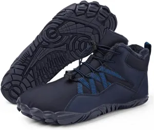 Carter Elite HF Non - Slip, Flexible Winter Barefoot Boots, Wide Toe Box, Lightweight Minimalist Zero Drop Sole, Breathable Upper Material Unisex