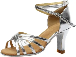 Fashion Latin Dancing Shoes Women Ballroom Dance Sandals Prom Women's Dress Sandals