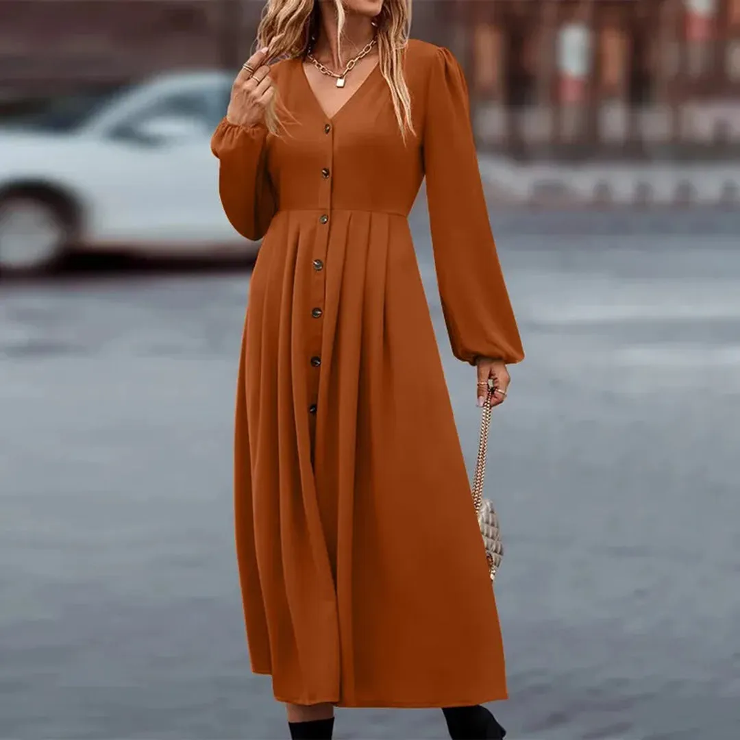 Fenna - Long Dress - Elegant - High Quality Modern Style - For Formal Occasions