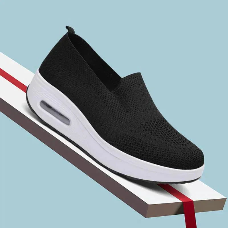 Jillian - Platform Mesh Sneakers