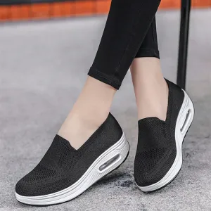 Jillian - Platform Mesh Sneakers