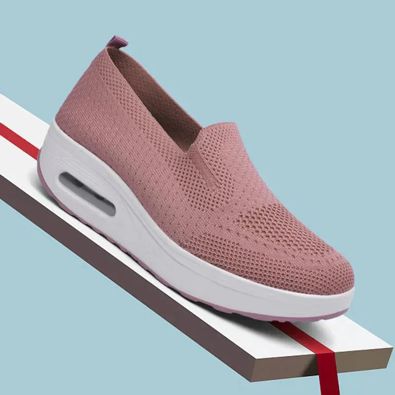 Jillian - Platform Mesh Sneakers