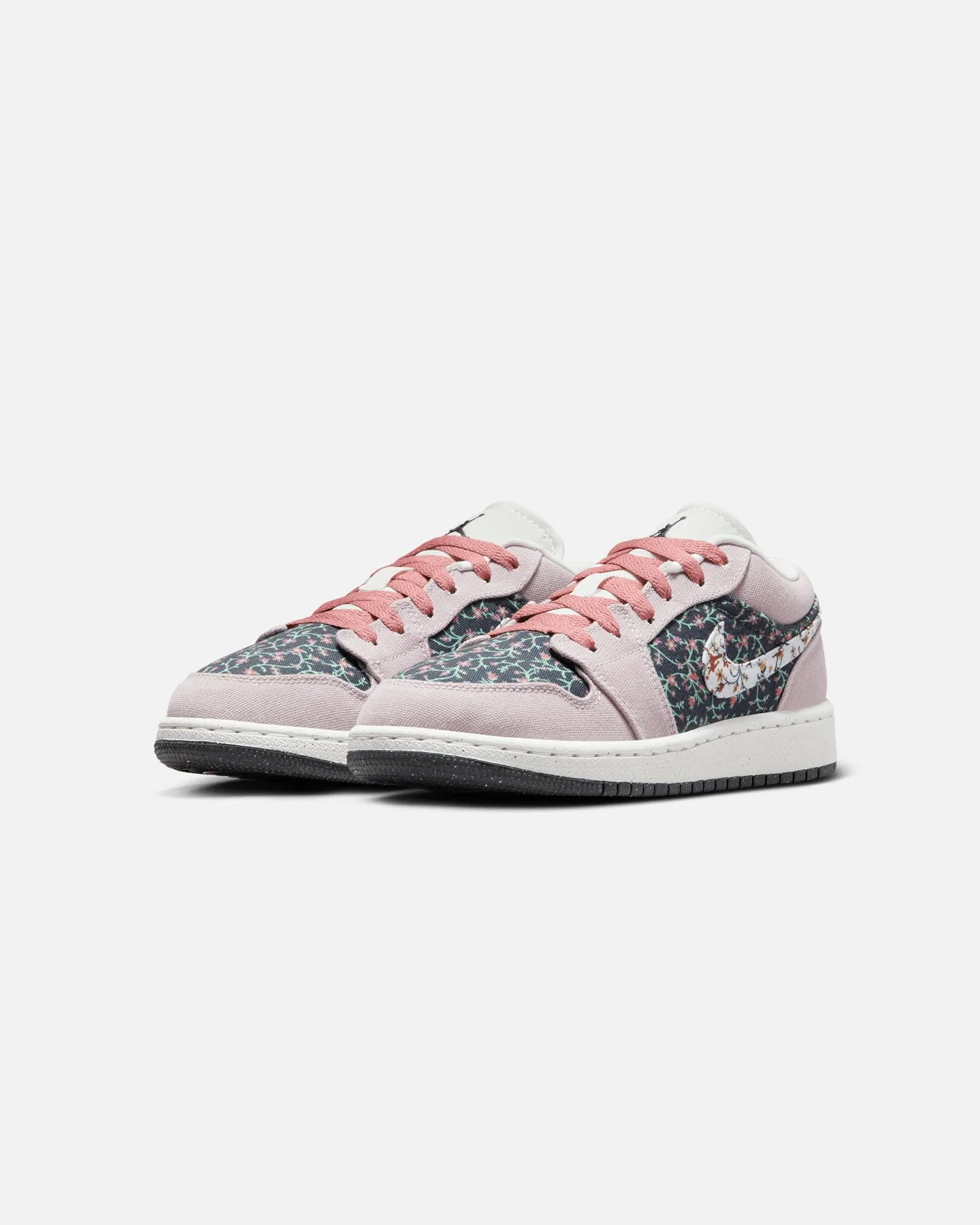 Jordan Kids' Air Jordan 1 Low SE "Floral" (GS) Platinum Violet