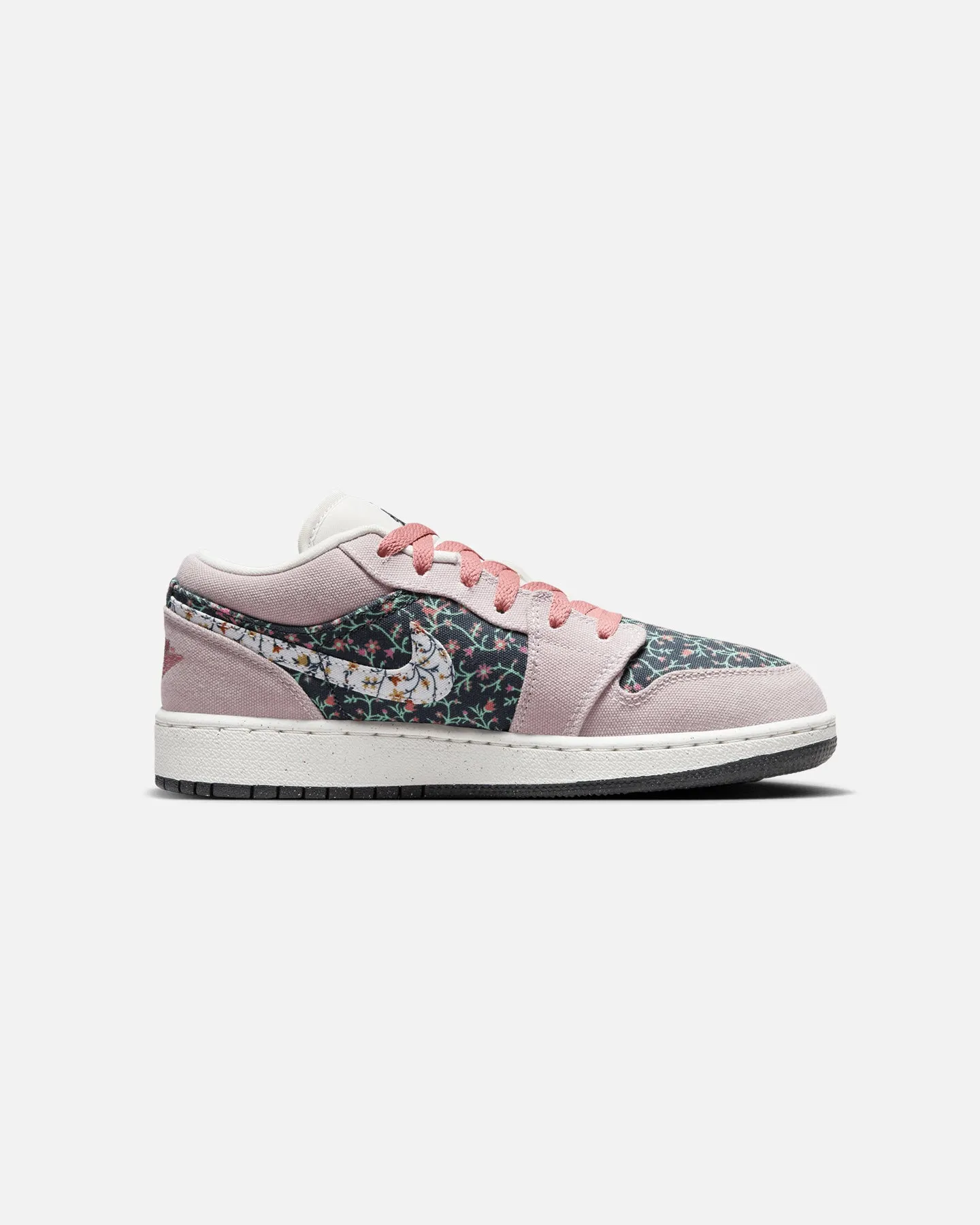 Jordan Kids' Air Jordan 1 Low SE "Floral" (GS) Platinum Violet