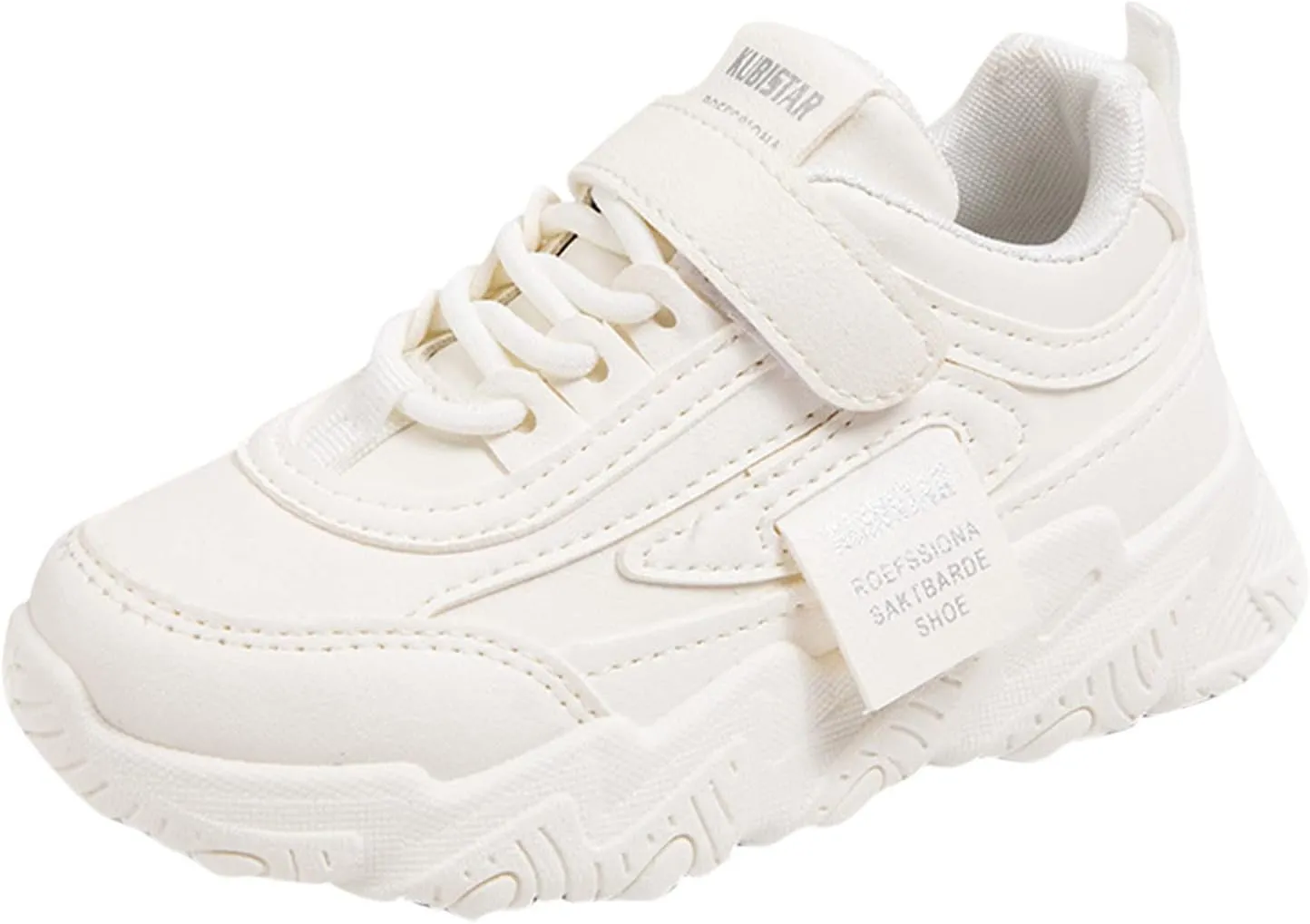 Kid Sneakers Girls Boys Running Walking Sports Adjustable Strap Sneakers Waterproof High Top Lightweight Casual Shoes