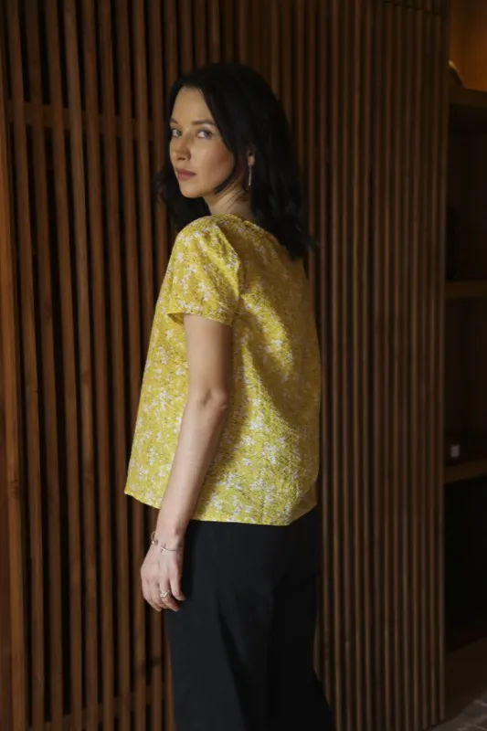 Marilyn Top - Yellow Meadow
