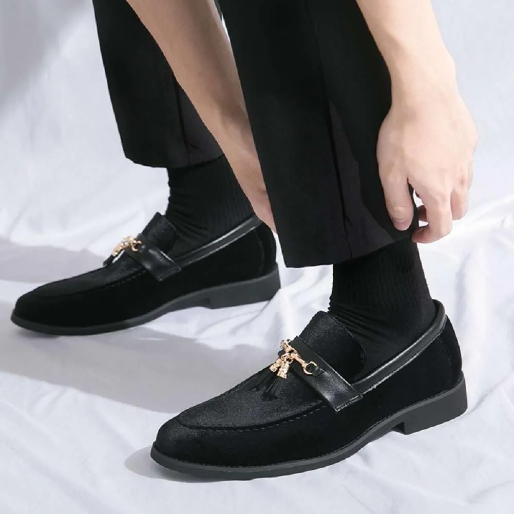 Men's Oxford Leather Dress Shoes Genuine Leather Shoes Comfort Loafers