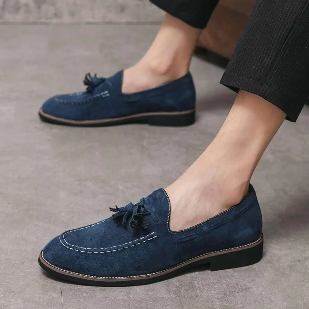 Men's Oxford Leather Dress Shoes Genuine Leather Shoes Comfort Loafers