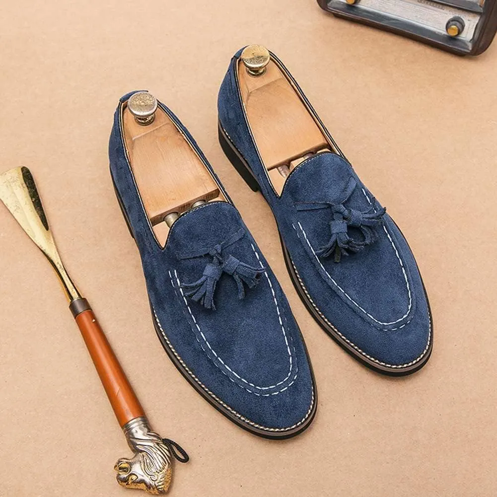 Men's Oxford Leather Dress Shoes Genuine Leather Shoes Comfort Loafers