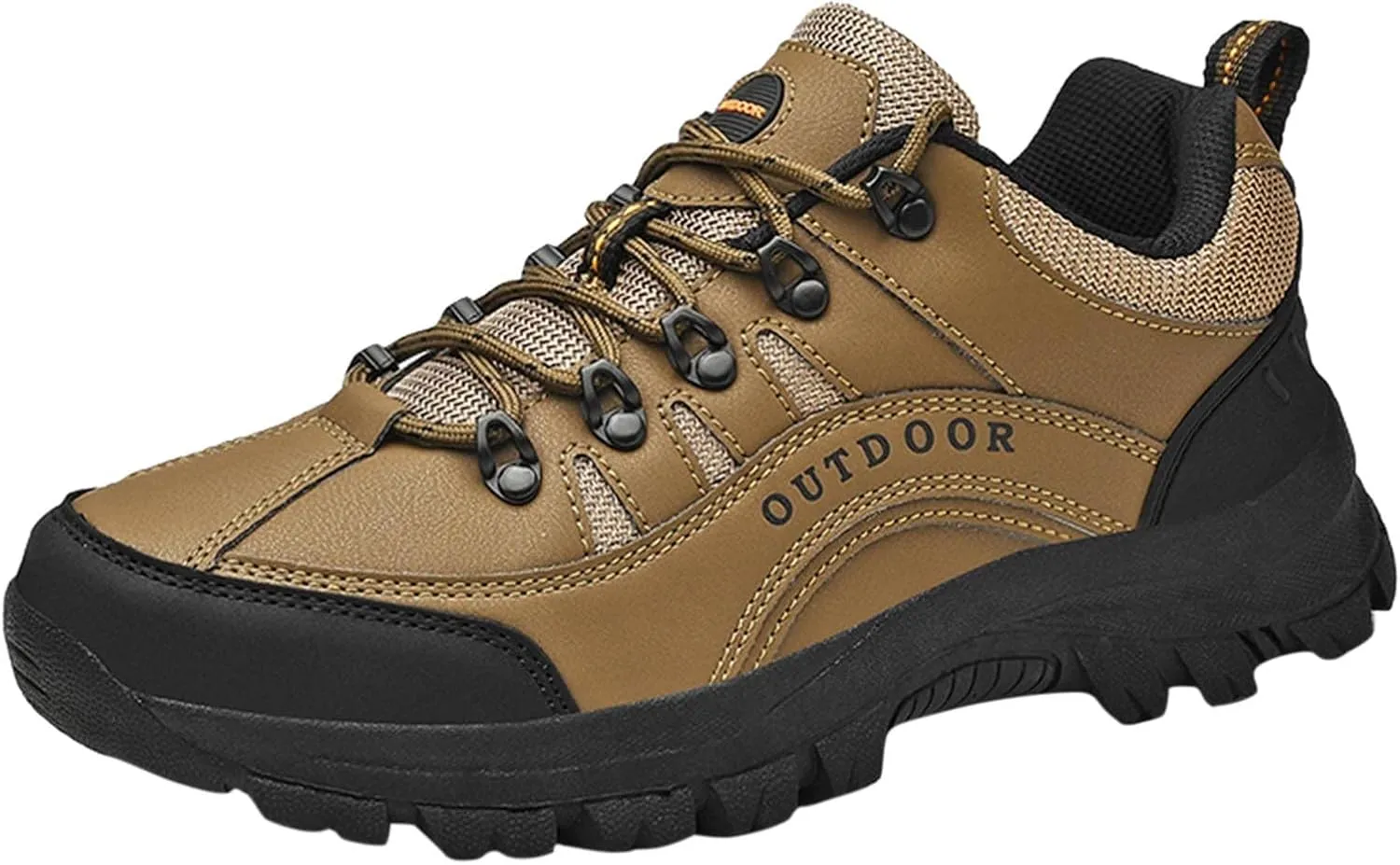 Mens Slip On Hiking Shoes Non Slip Tennis Running Shoes Outdoor Lightweight Breathable Comfortable Workout Sneakers