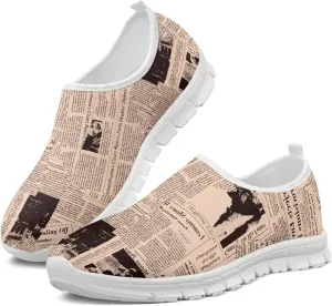 Mens Slip On Lightweight Casual Loafers Comfy Breathable Mesh Workout Shoes for Basketball Football Tennis Running Sneakers US Size 5-14