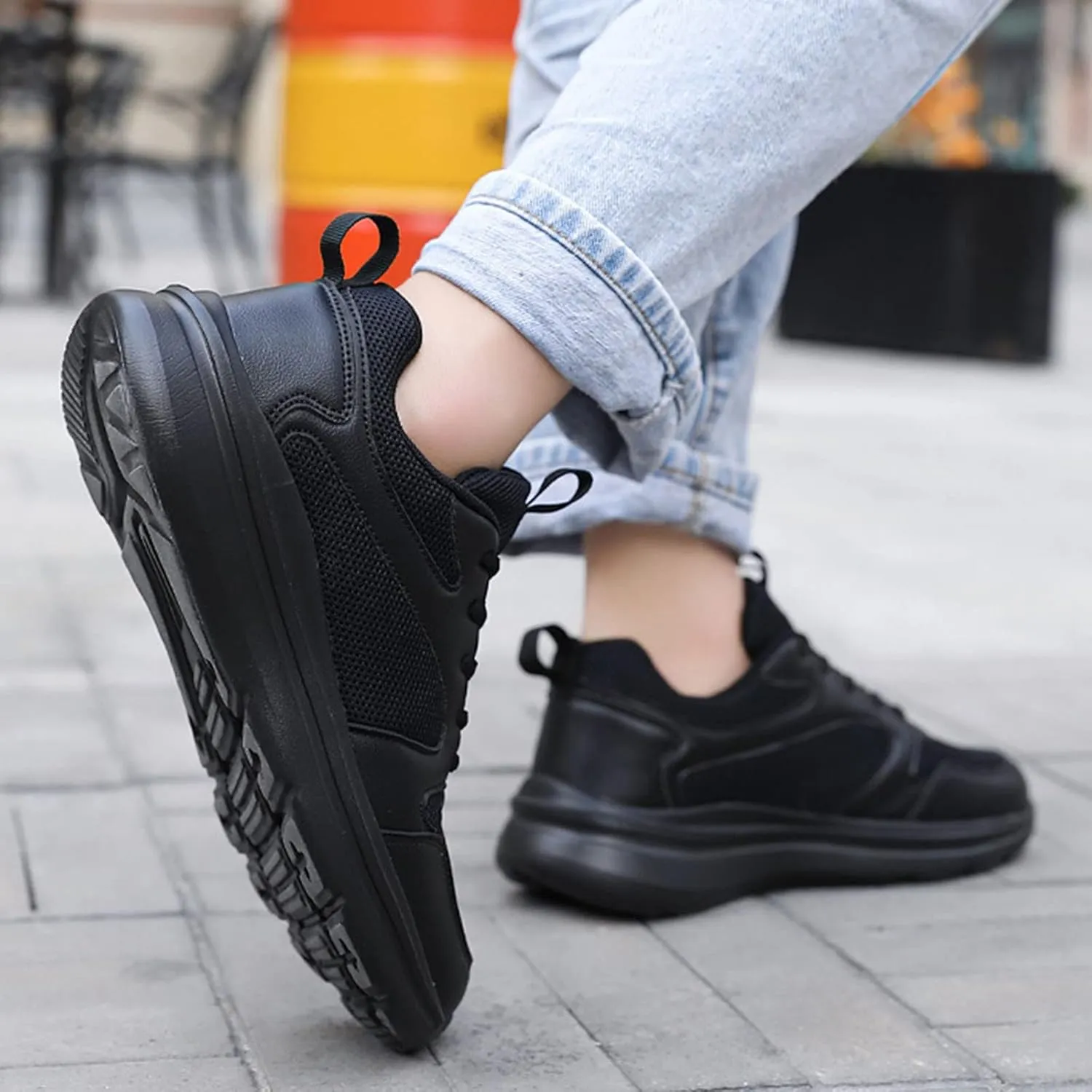 Non Slip Comfortable Fashion Sneakers for Women Lightweight Slip on Walking Running Shoes Jogger Running Shoe