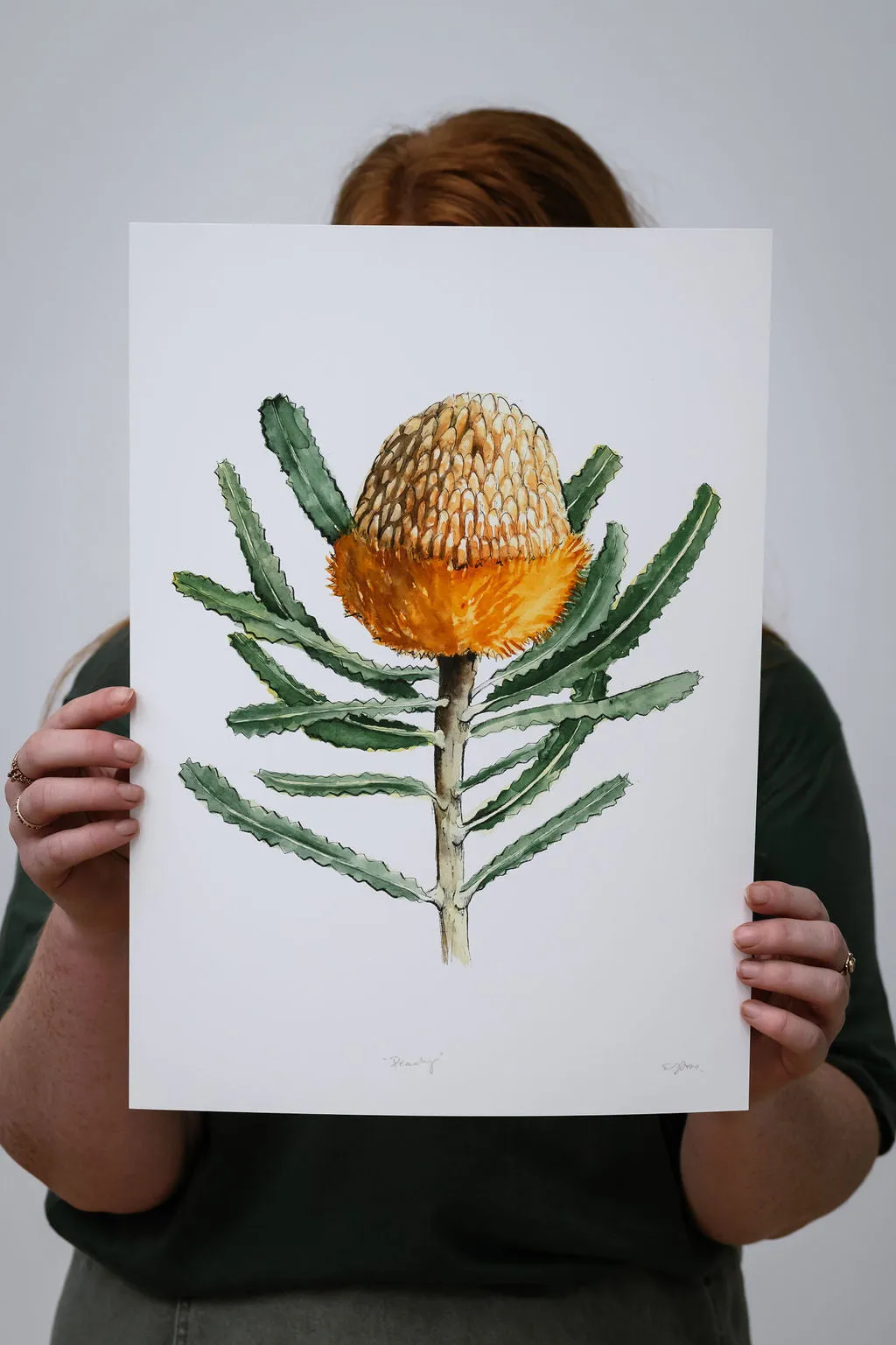 Peachy Giclée Print