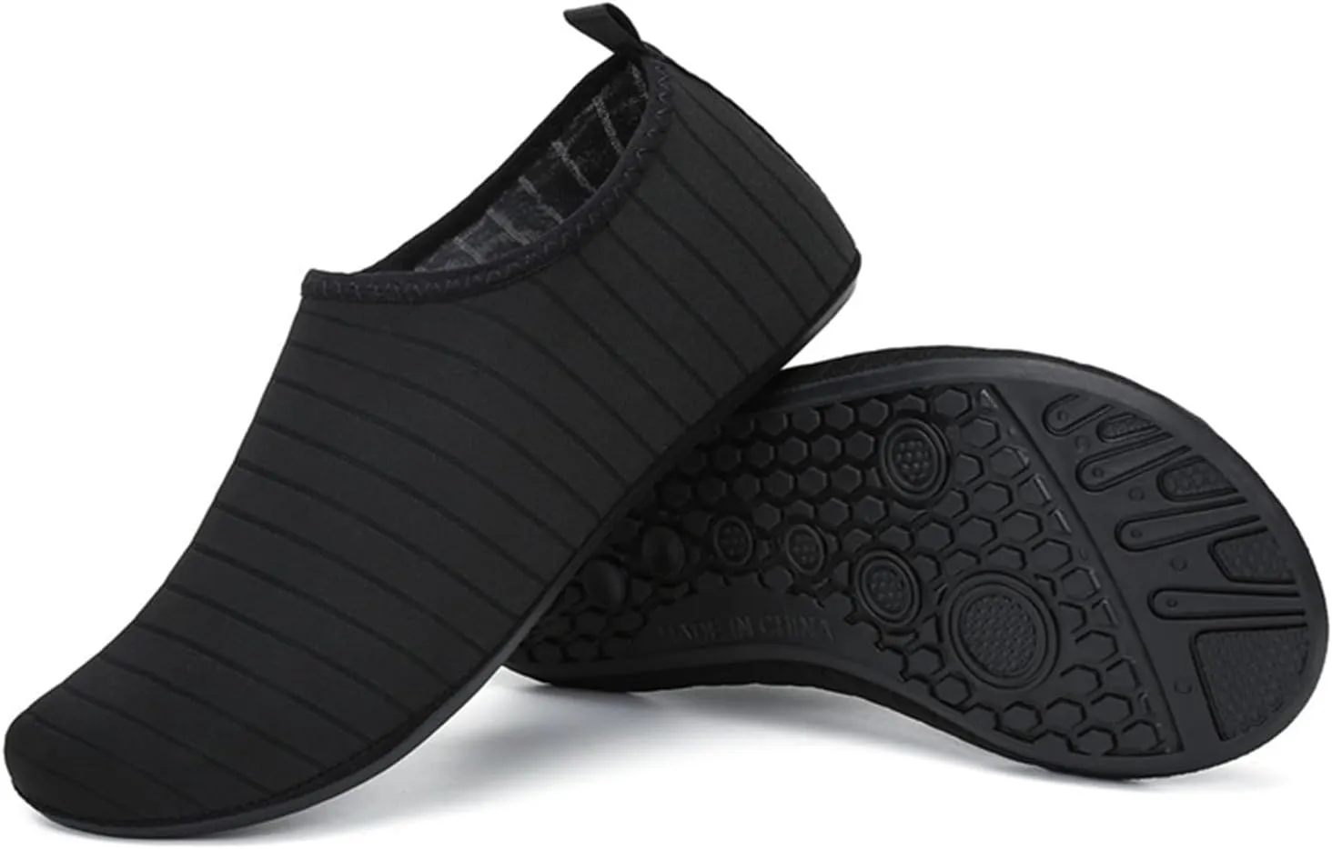 Pool Shoes for Women Water Aerobics Non Slip Wide Width Water Shoes Barefoot Aqua Socks Quick-Dry Non Slip Shoe Aqua Yoga Socks Slip On for Women Breathable Lightweight Beach Footwear