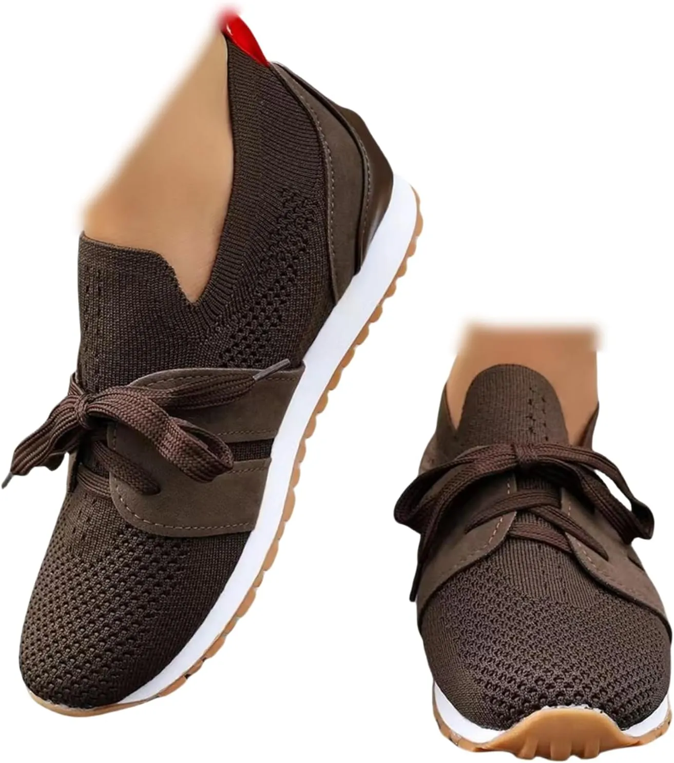 Running Shoes For Women Slip On Walking Shoes Breathable Mesh Workout Tennis Shoes Lightweight Gym Fashion Sneakers