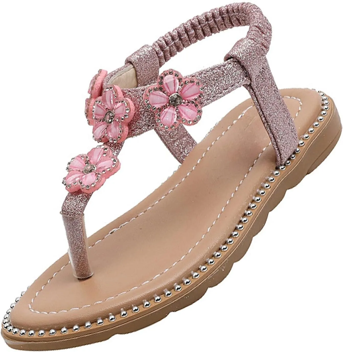 Sandals Shoe for Big Kid Summer Children's Princess Shoes Baby Medium And Large Children's Soft Sole Fashionable Beach Sandals