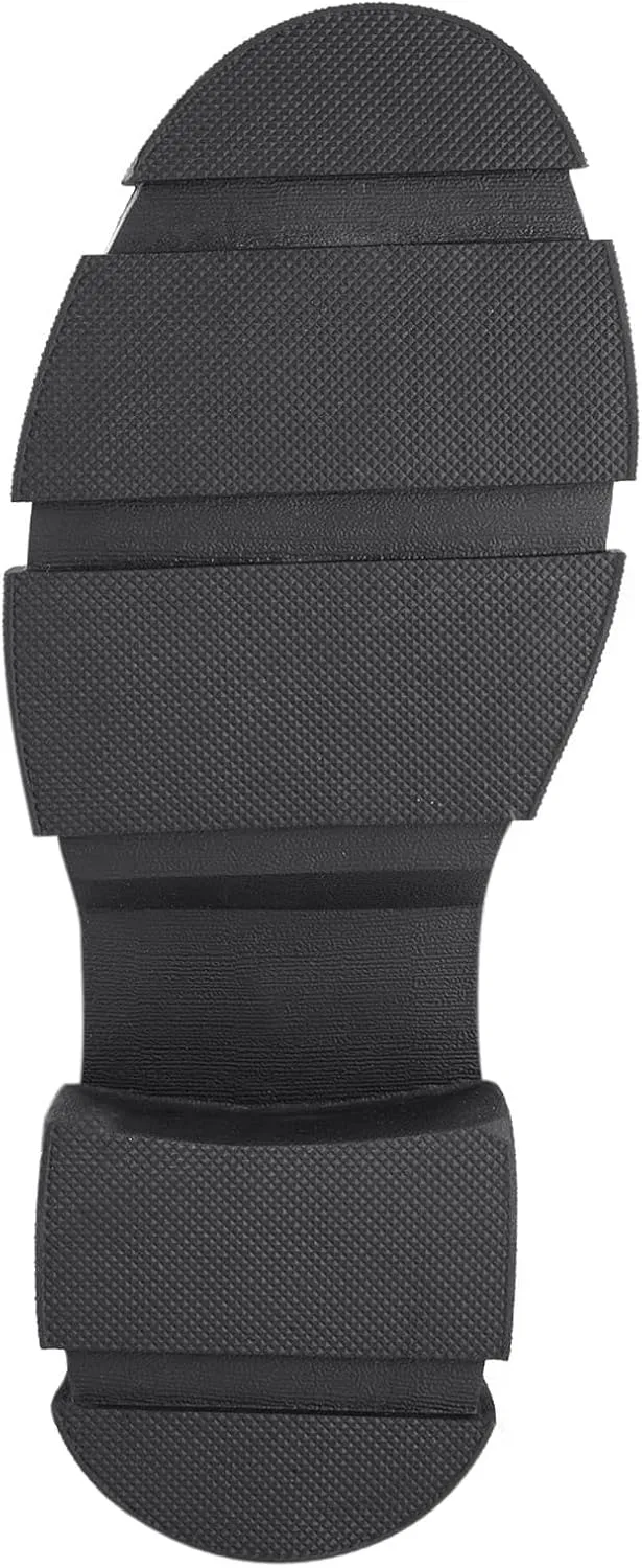 Shoe'N Tale Thigh High Knit Sock Boots Round Toe Mid Chunky Heel Stretch Over the Knee Boots for Women