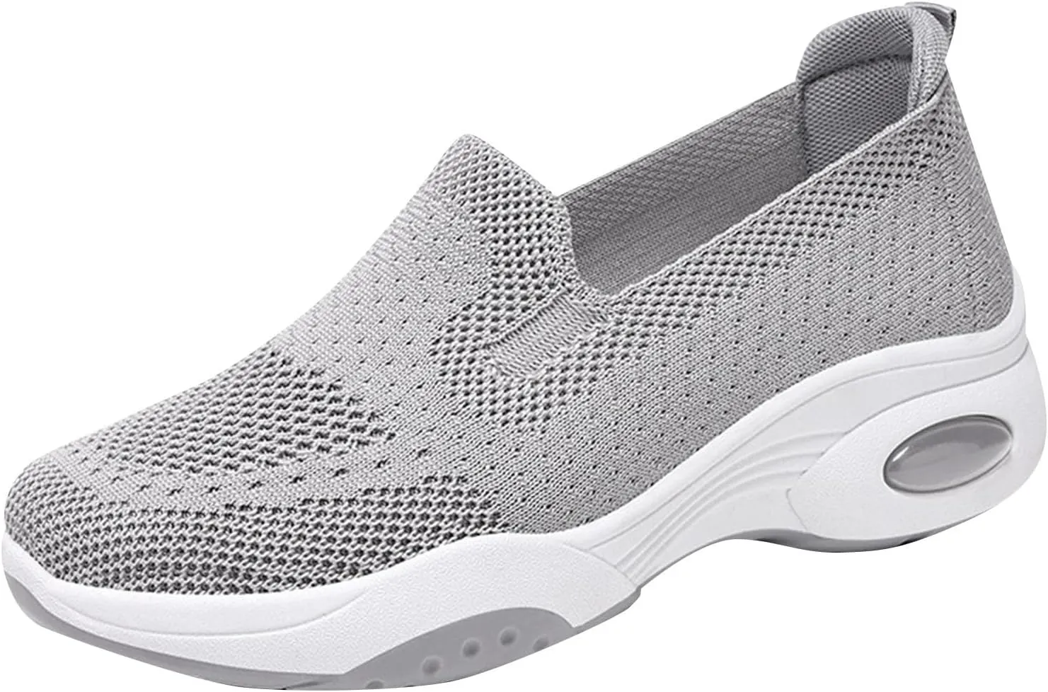 Slip On Sneakers Women Running Shoes Lightweight Tennis Shoes Non Slip Workout Shoes Breathable Walking Womens Sneakers