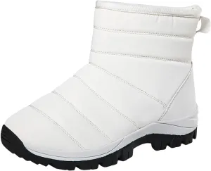 Snow Boots for Women Waterproof Winter Boots Non Slip Fuzzy Fur Booties Casual Slip on Ankle Boots Outdoor Sneakers Winter Shoes