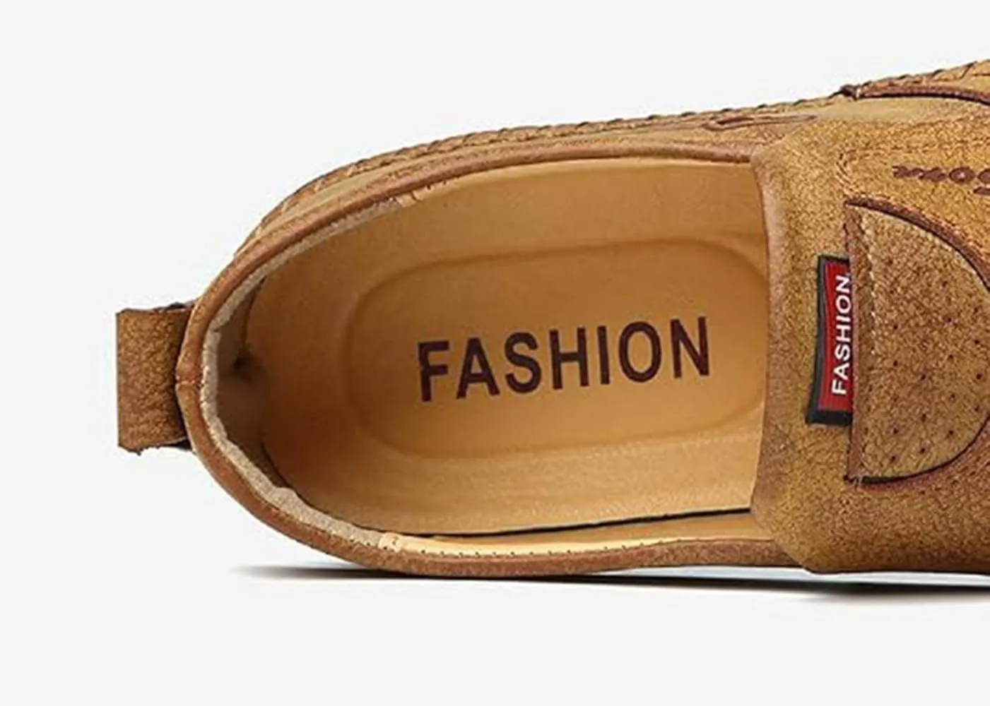 TangDao Mens Loafers, Leather Slip On Moccasins Penny Loafers, Breathable Driving Walking Lightweight Casual Shoes