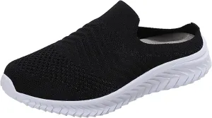 Woman Tennis Shoes Platform Slip On Sport Shoes Lightweight Breathable Mesh Sneakers Comfort Casual Walking Shoes