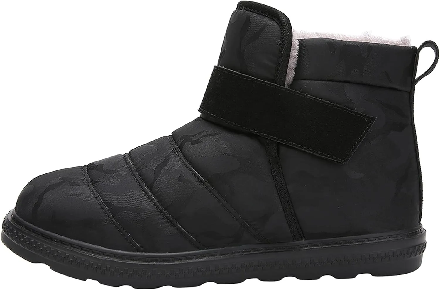 Women Snow Boots Waterproof Anti-slip Winter Boots Classic Fully Fur Booties Lightweight Slip on Ankle Boots Outdoor Sneakers Winter Shoes