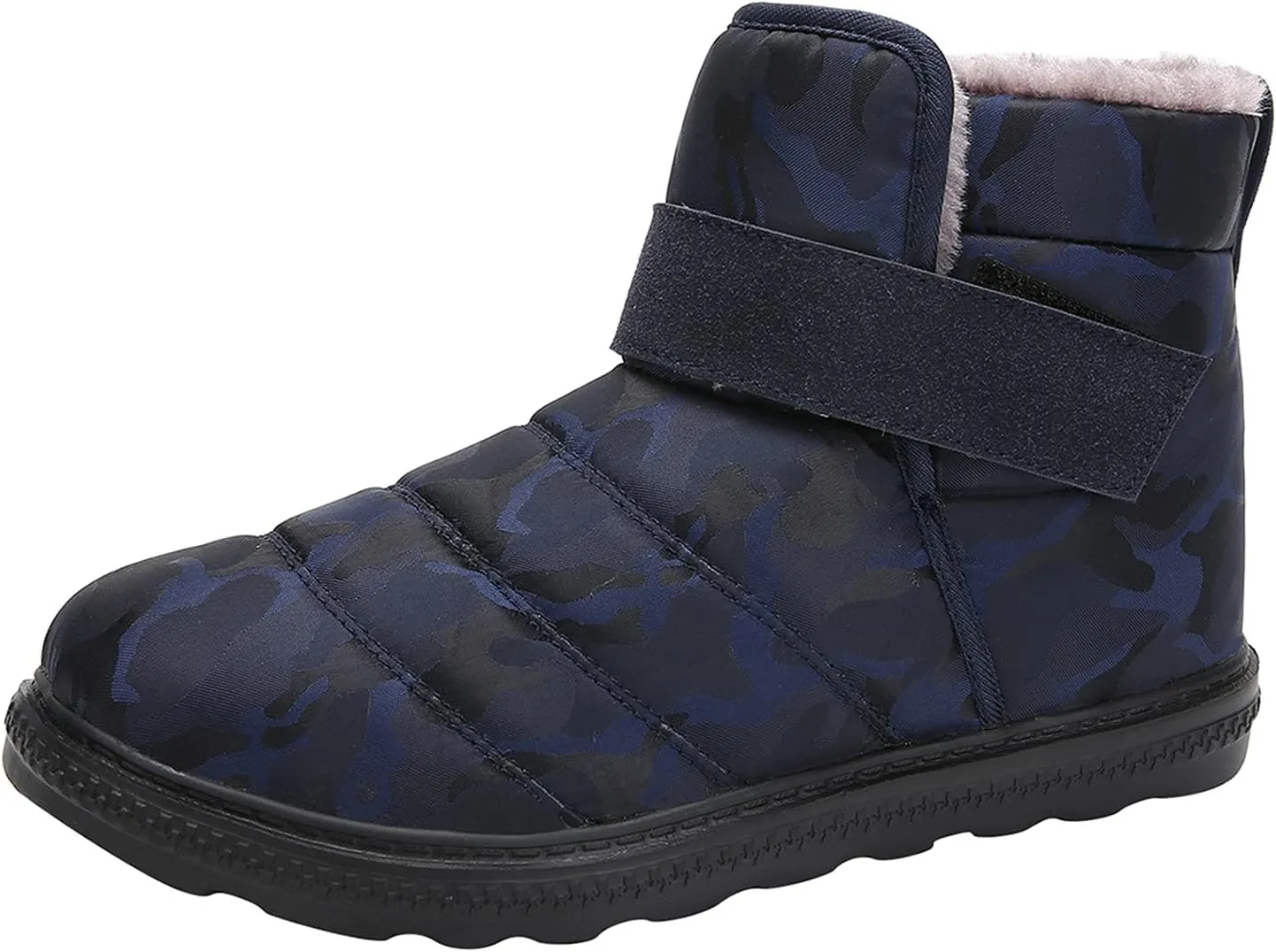 Women Snow Boots Waterproof Anti-slip Winter Boots Classic Fully Fur Booties Lightweight Slip on Ankle Boots Outdoor Sneakers Winter Shoes