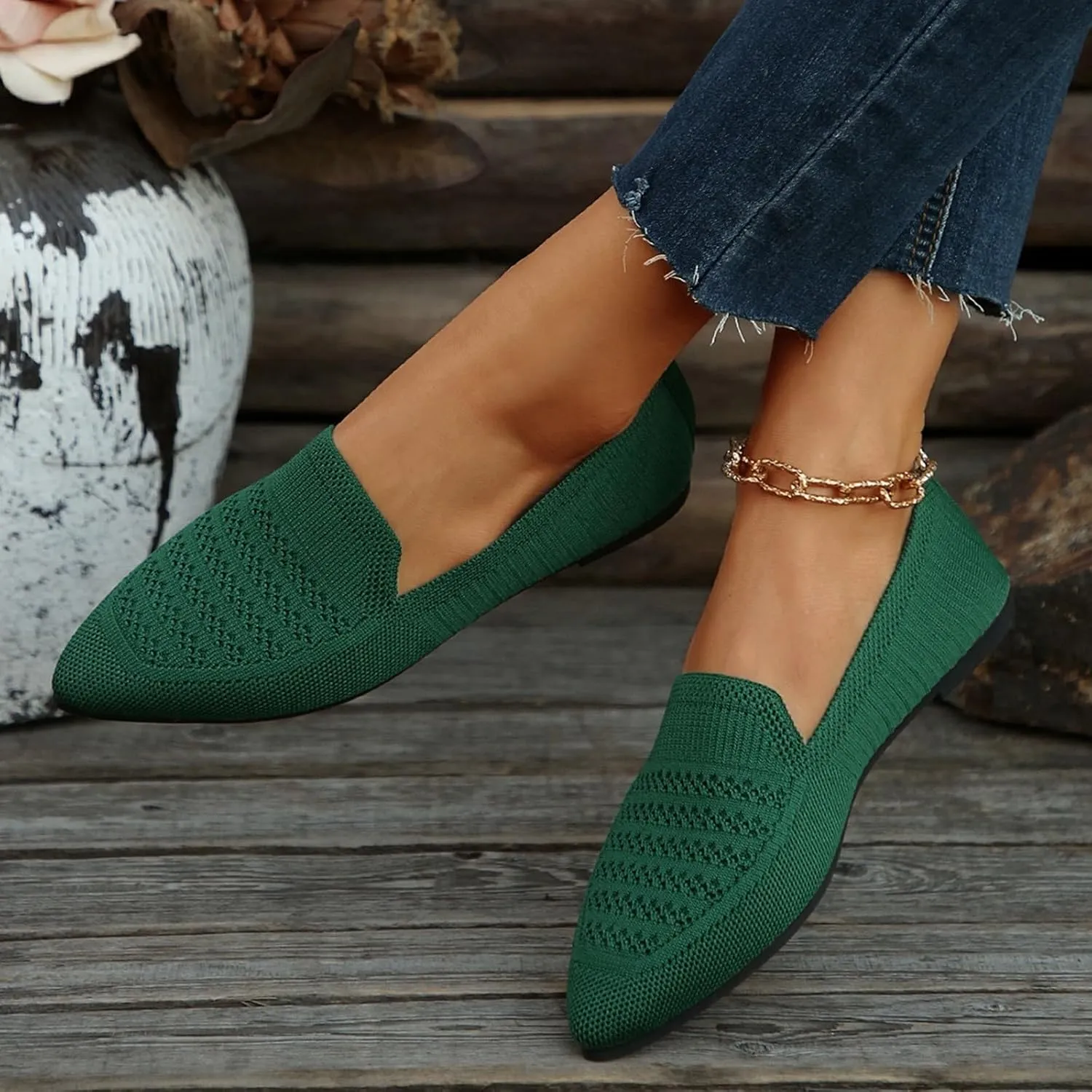 Womens Mesh Mules Orthopedic Sneakers for Women Arch Support Breathable Slip On Walking Shoes Comfortable Lightweight Running Shoes