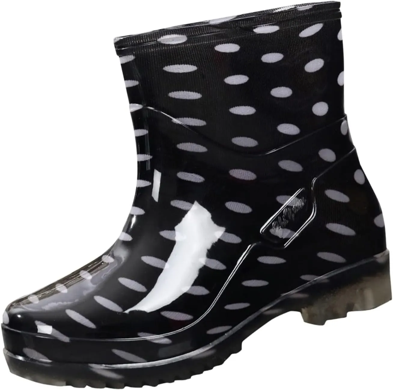 Women's Rain Boots Waterproof Mid Calf Rubber Garden Water Boots Fashion Cute Outdoor Work Mud Boots