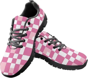 Womens Running Shoes Trainer Sports Causal Travel Sneaker Walking Low Heel Lace up Breathable Flexible Shoe