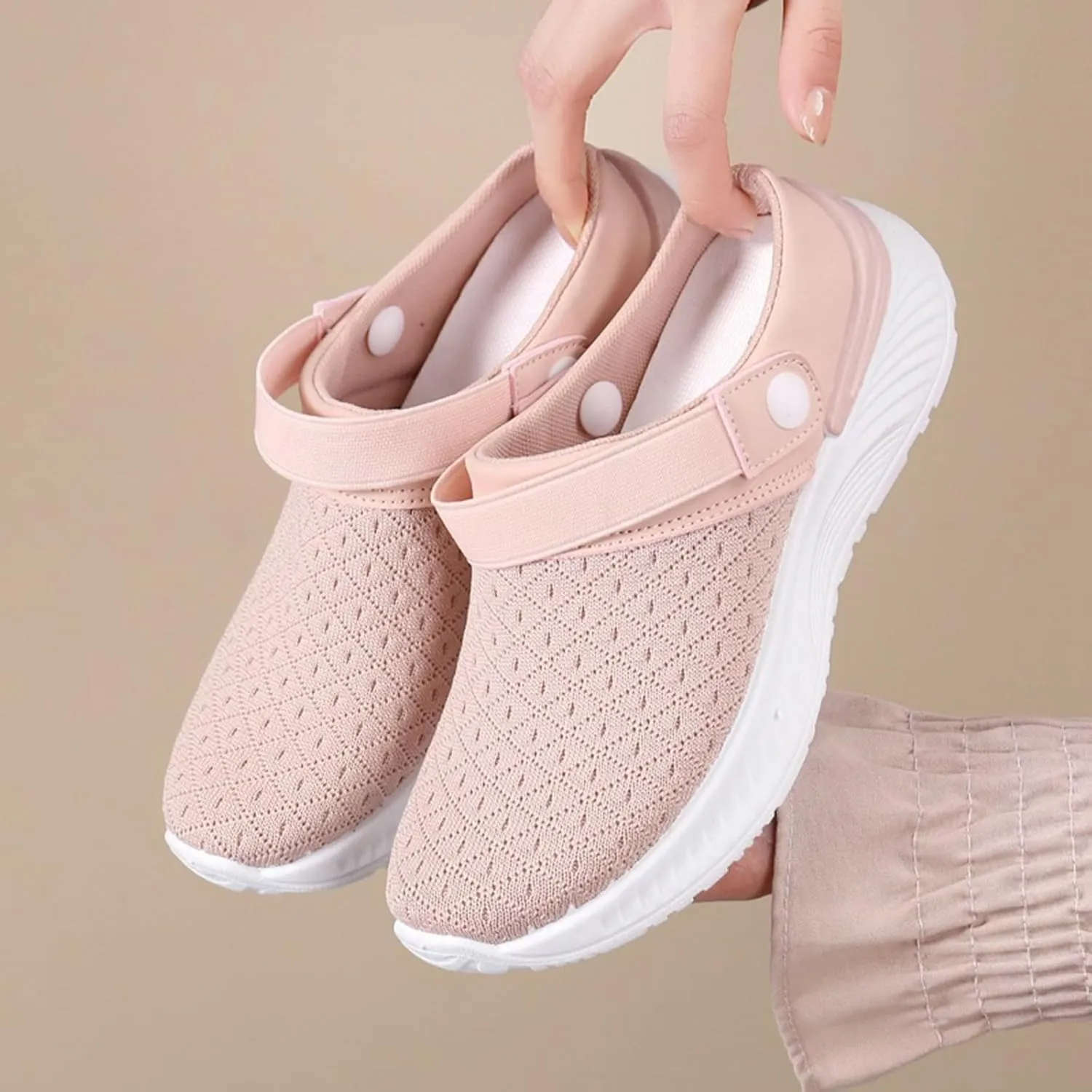 Womens Slip On Shoes Lightweight Walking Shoes Work Non Slip Sneakers Shoes Women's Gym Workout Sneaker