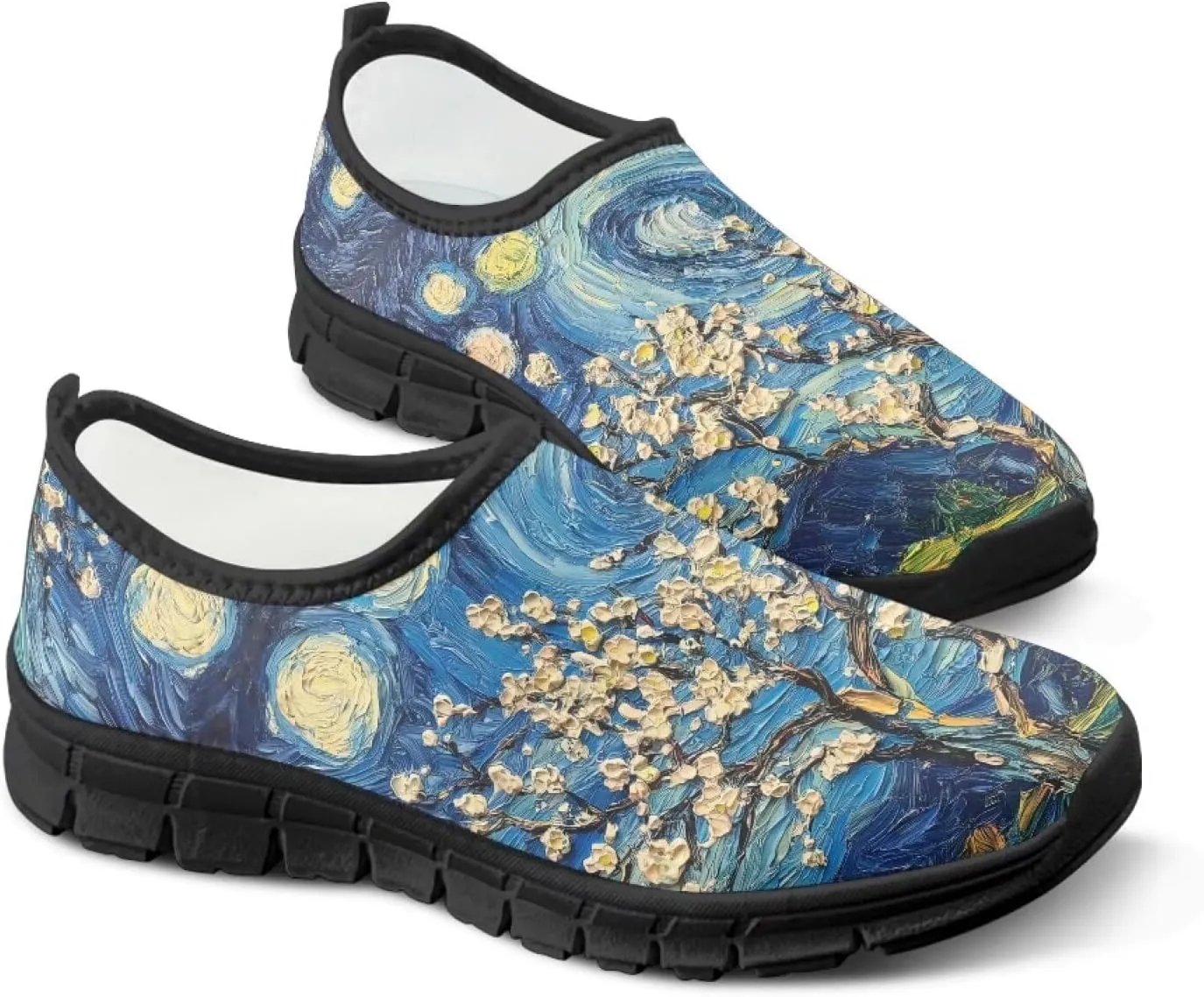 Women's Slip On Walking Shoes Fashion Casual Loafers Lightweight Travel Shoes