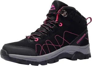 Womens Snow Boots Waterproof Winter Boots Non Slip Fully Fur Booties Casual Slip on Ankle Boots Outdoor Sneakers Winter Shoes