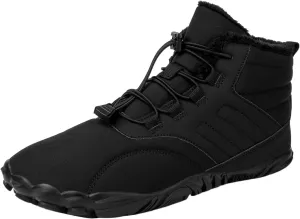 Womens Snow Boots Waterproof Winter Boots Non Slip Warm Fur Booties Casual Slip on Ankle Boots Outdoor Sneakers Winter Shoes