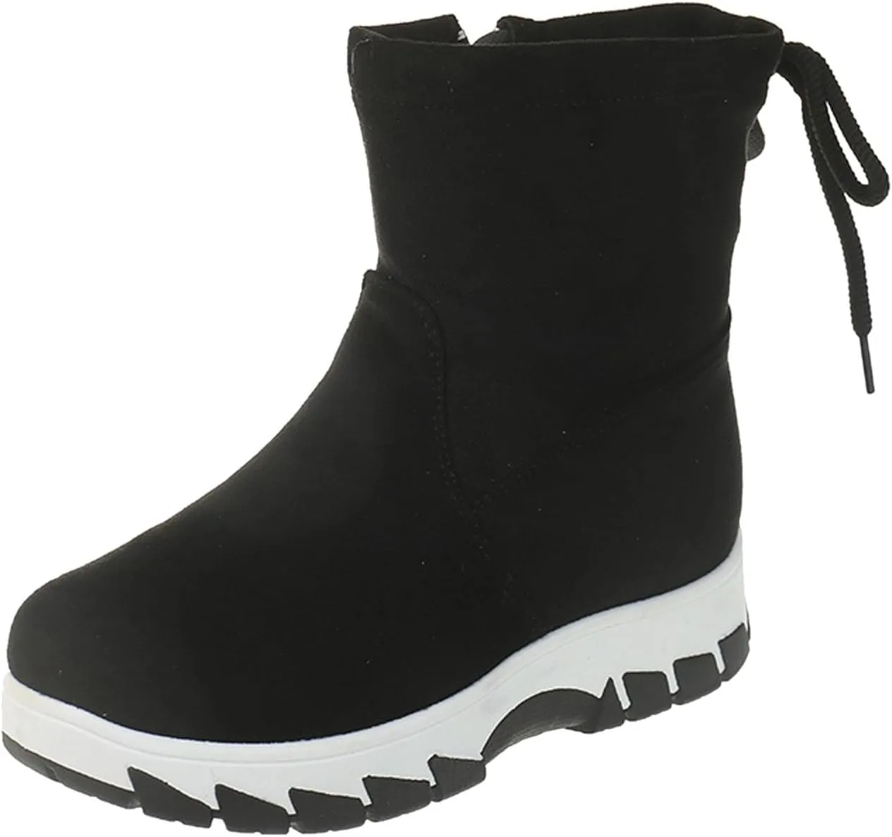 Womens Snow Boots Waterproof Winter Boots Non-slip Warm Fur Booties Lightweight Slip on Ankle Boots Outdoor Sneakers Winter Shoes