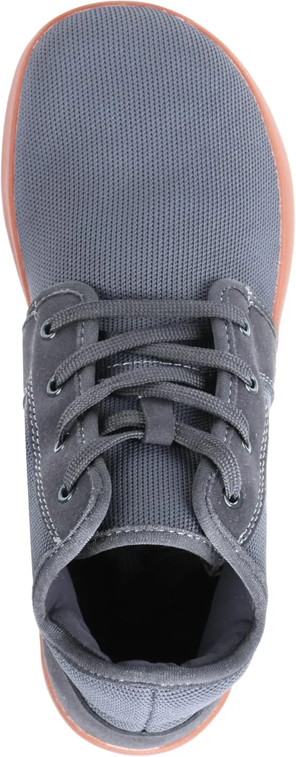 ZVC Men's Wrestling Shoes, Grey, Casual, Lace-Up, Round Toe, Flat Heel, Suede, Flexible, Breathable, Minimal Cushioning, Adult Men's Size, Wrestling Enthusiasts, Sportsmen